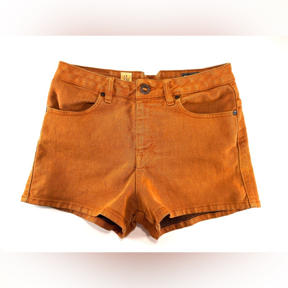 Volcom High-Waist Orange Women's Shorts